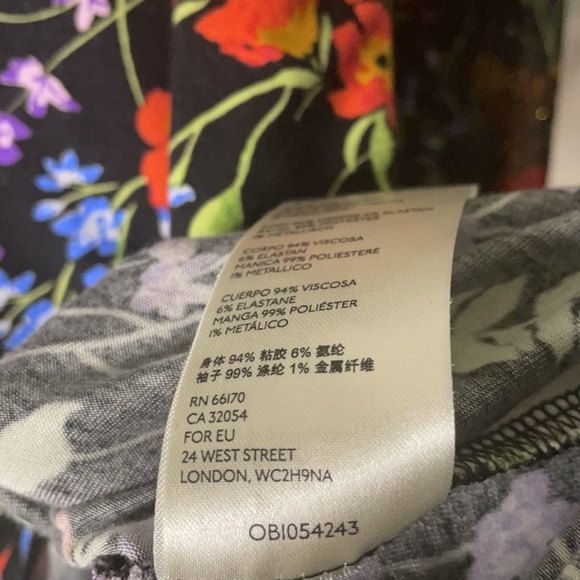 Maeve by Anthropologie Jacquin Floral Print Blouse - Picture 9 of 10